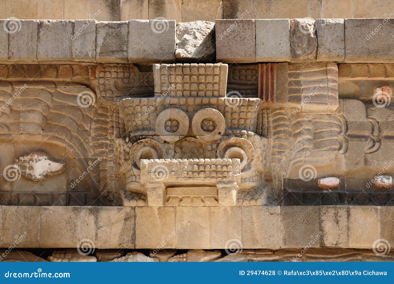 teotihuacan aztec ruins near mexico city