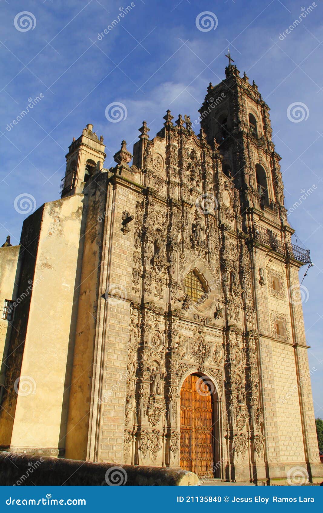 baroque church of the tepotzotlan convent in mexico iv