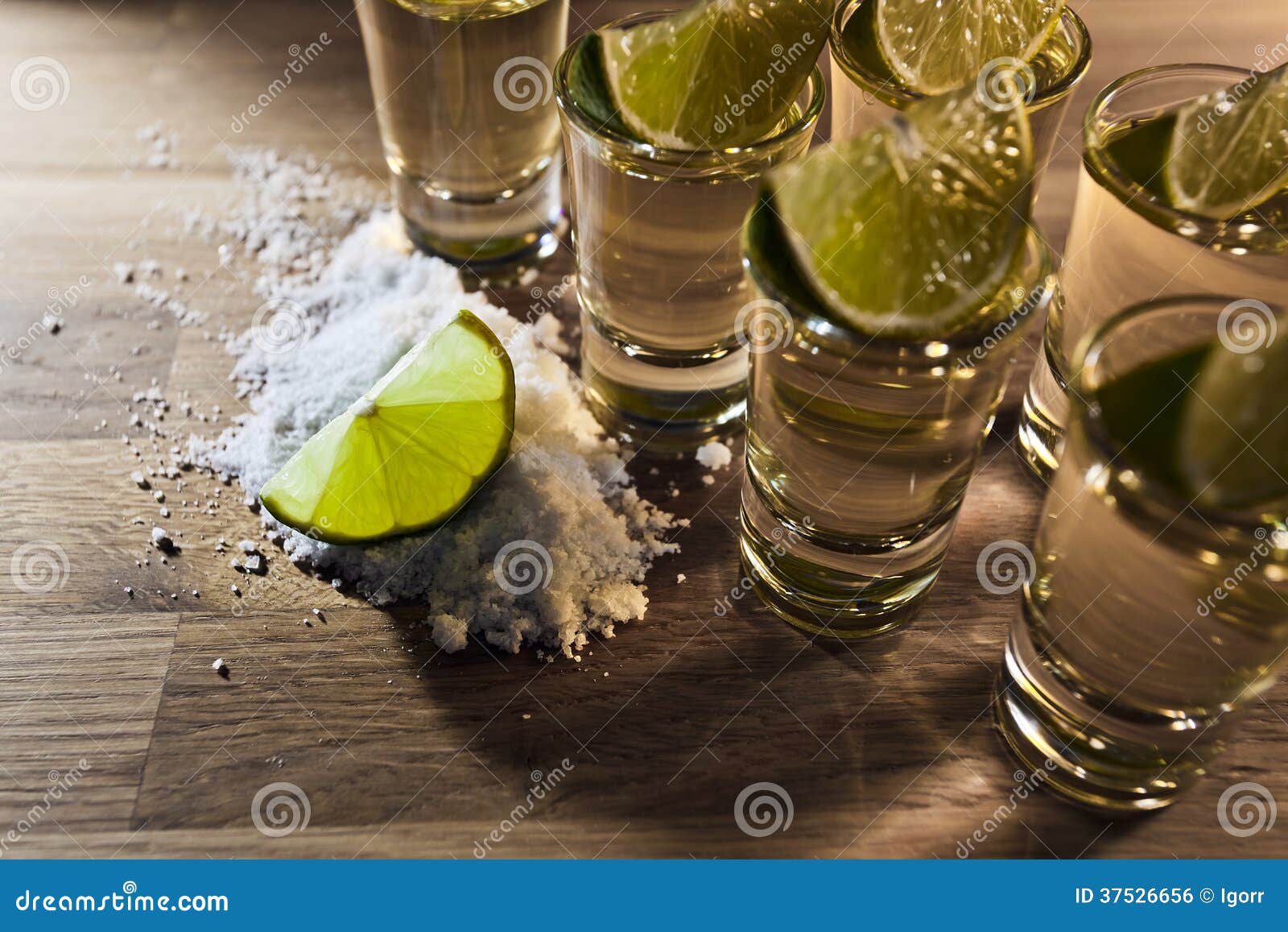 Tequila , lime and salt stock photo. Image of liquid 37526656