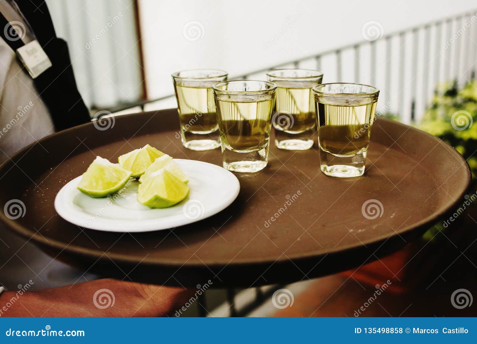 tequila shots mexican drink in mexico city