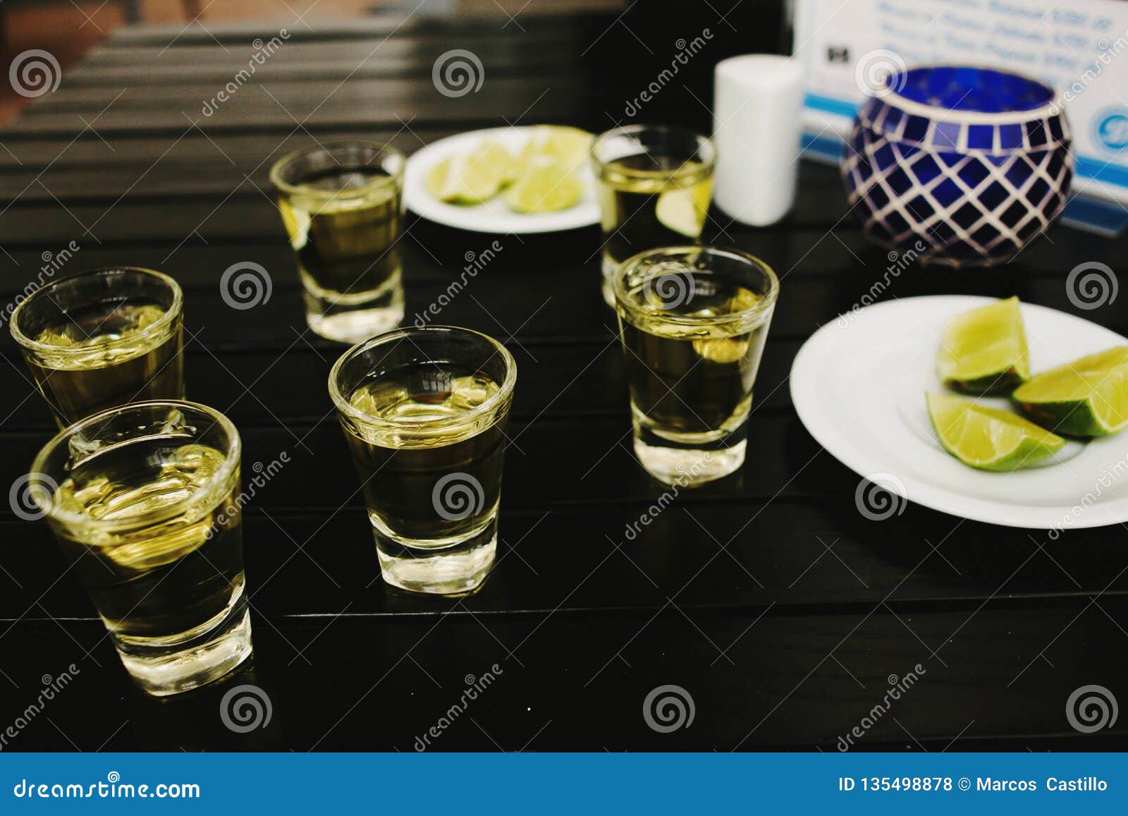 tequila shots mexican drink in mexico city