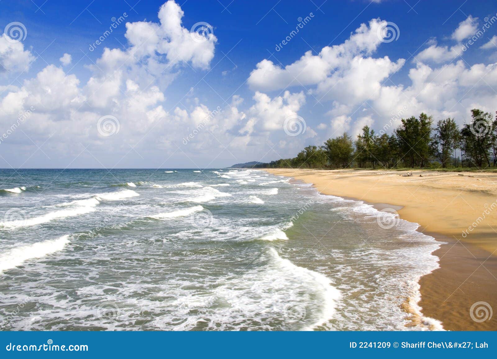 terengganu coastal beach