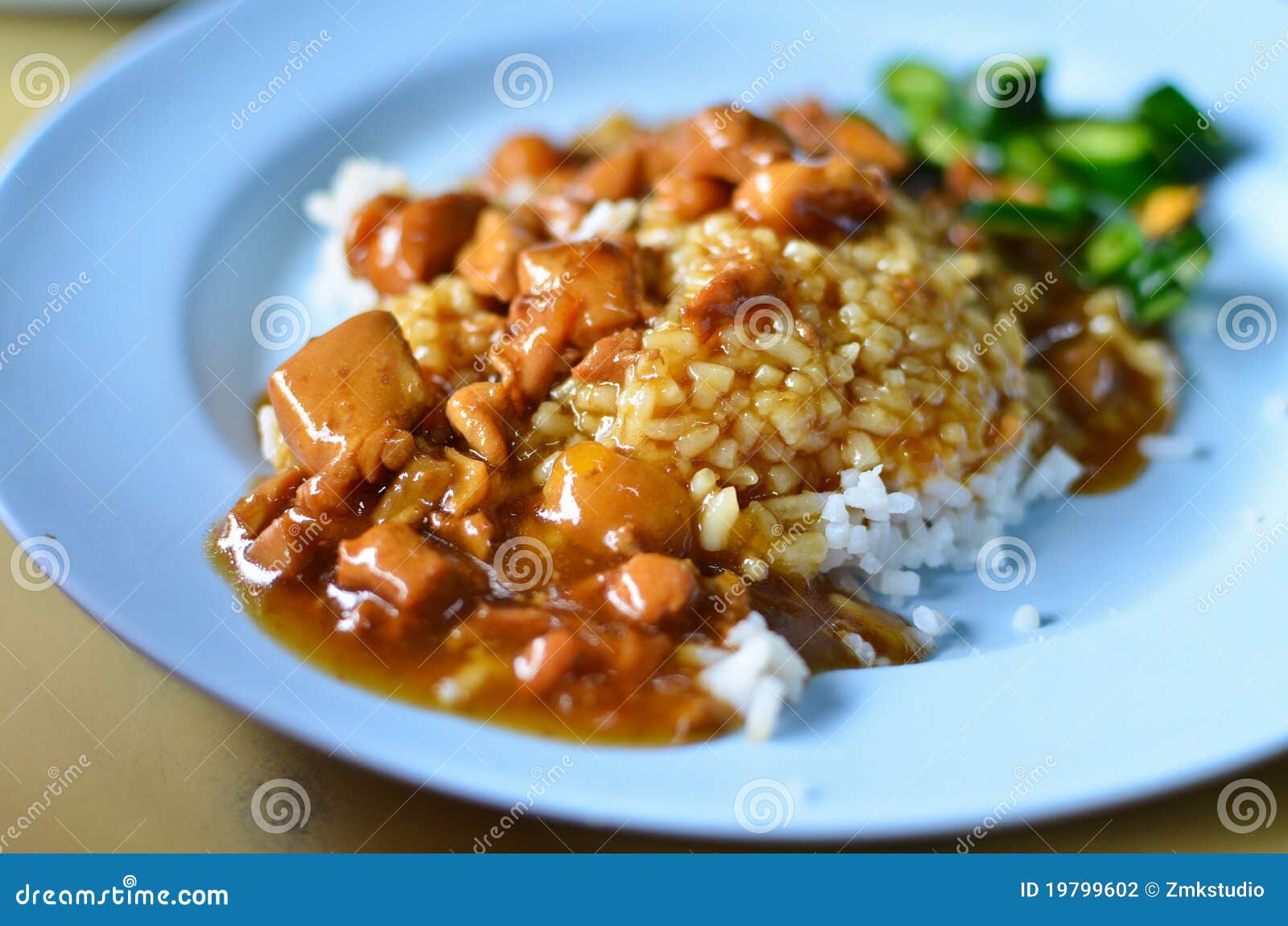 Is Teriyaki Chicken And Rice Healthy Teriyaki chicken rice stock photo. Image of japanese - 19799602