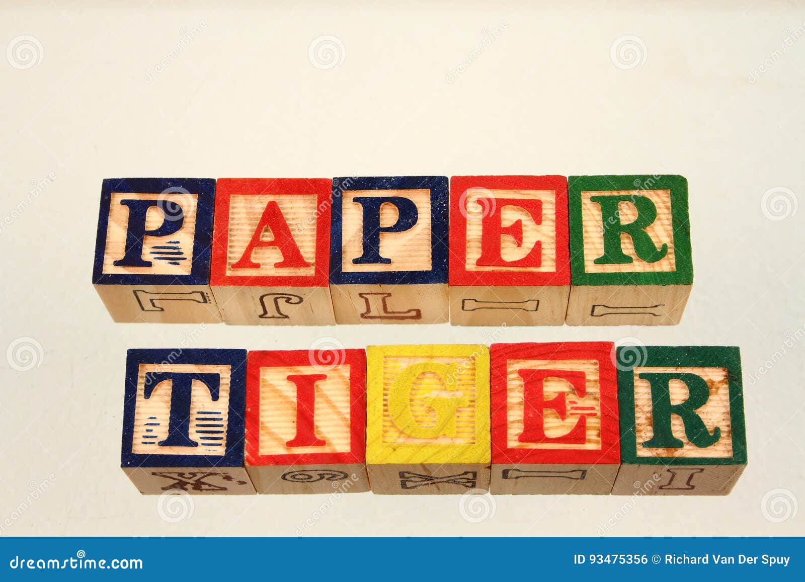 what does the term paper tiger mean