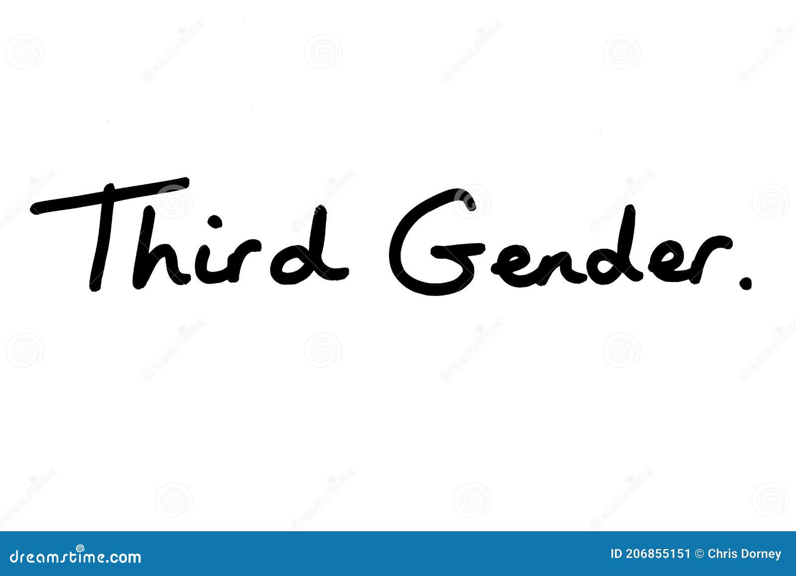 Third Gender And Sexual Identification Concept Transsexual Symbol 3d Rendered Illustration 
