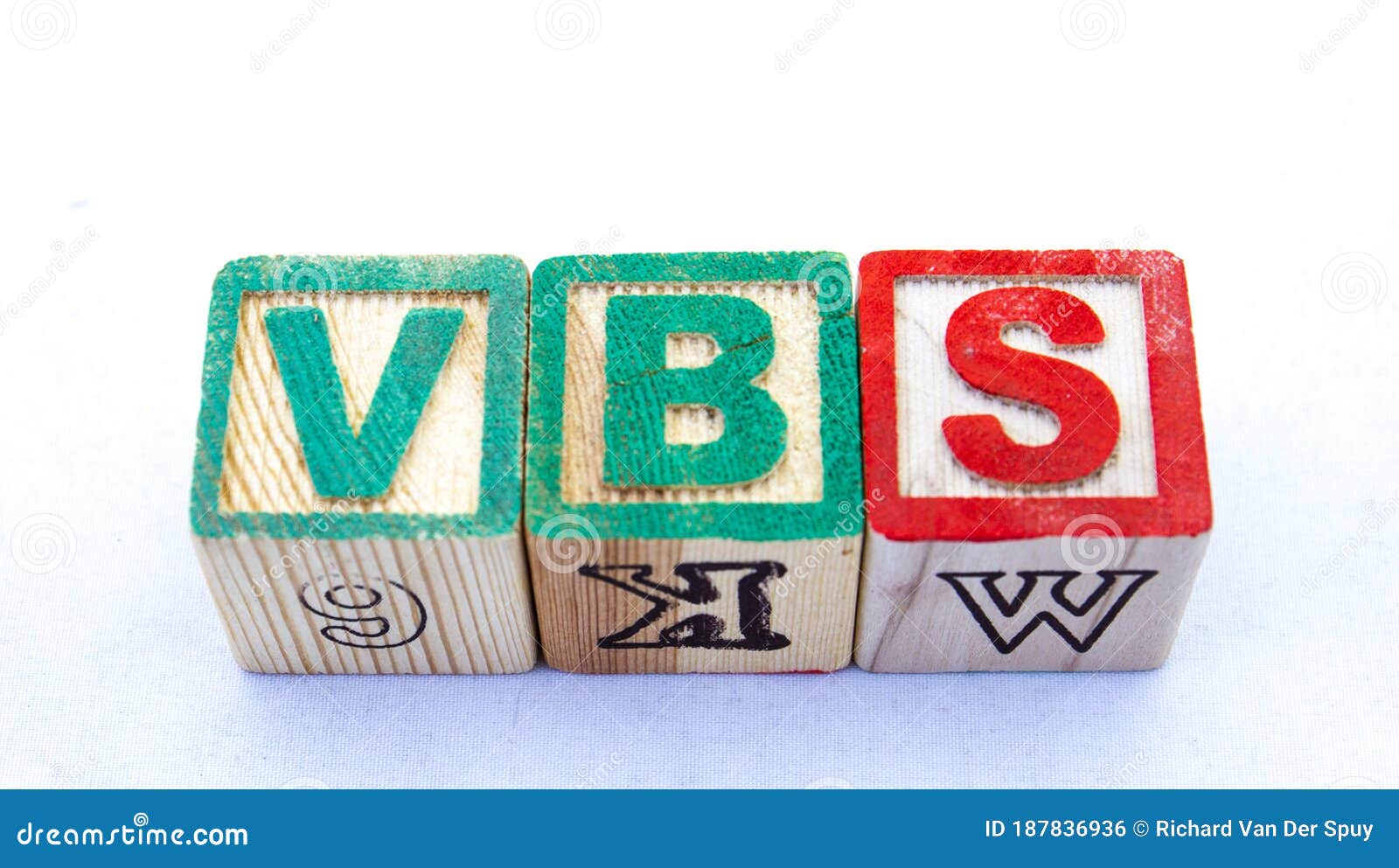the term vbs visually displayed