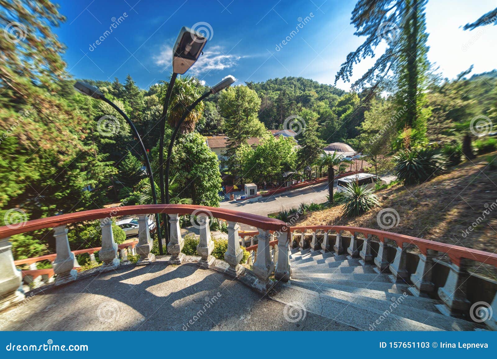 termal park view in termal, yalova. termal has populer thermal spring in turkey