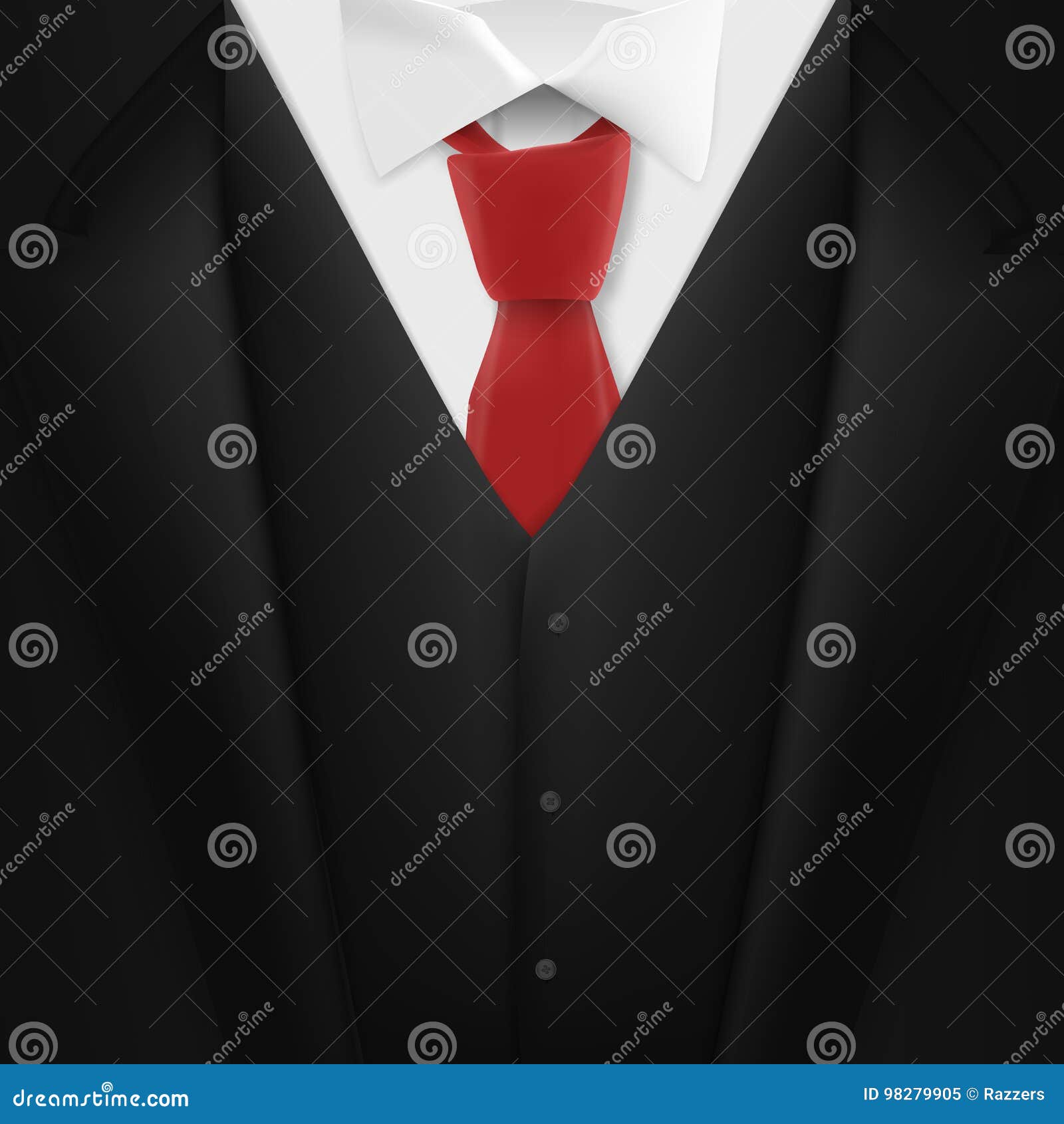 Abctract Imagem Do Terno Vermelho Do Homem Com O Laço Vermelho E Meia  Máscara No Bolso Royalty Free SVG, Cliparts, Vetores, e Ilustrações Stock.  Image 62784404