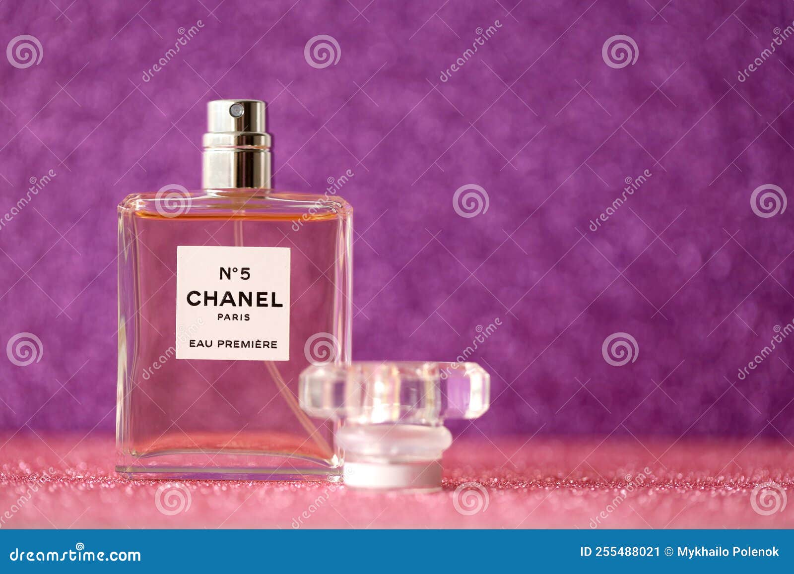 TERNOPIL, UKRAINE - SEPTEMBER 2, 2022 Chanel Number 5 Eau Premiere