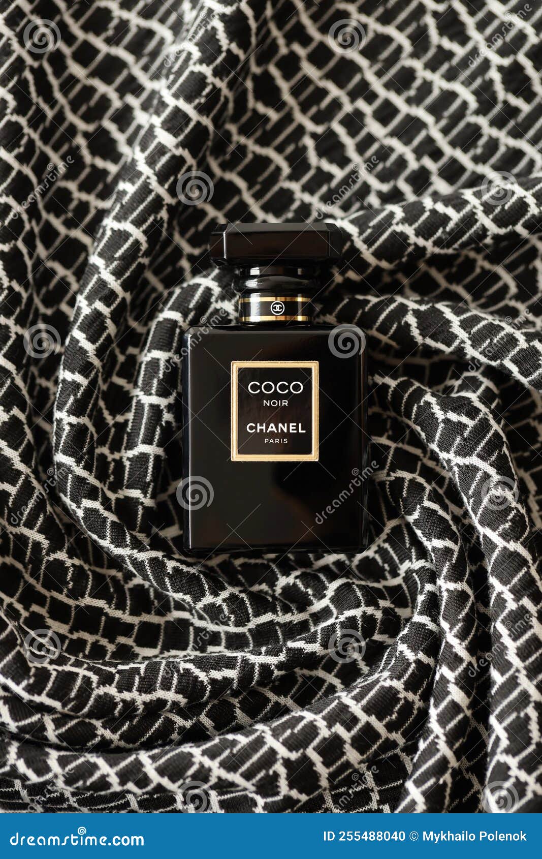 TERNOPIL, UKRAINE - SEPTEMBER 2, 2022 Coco Noir Chanel Paris