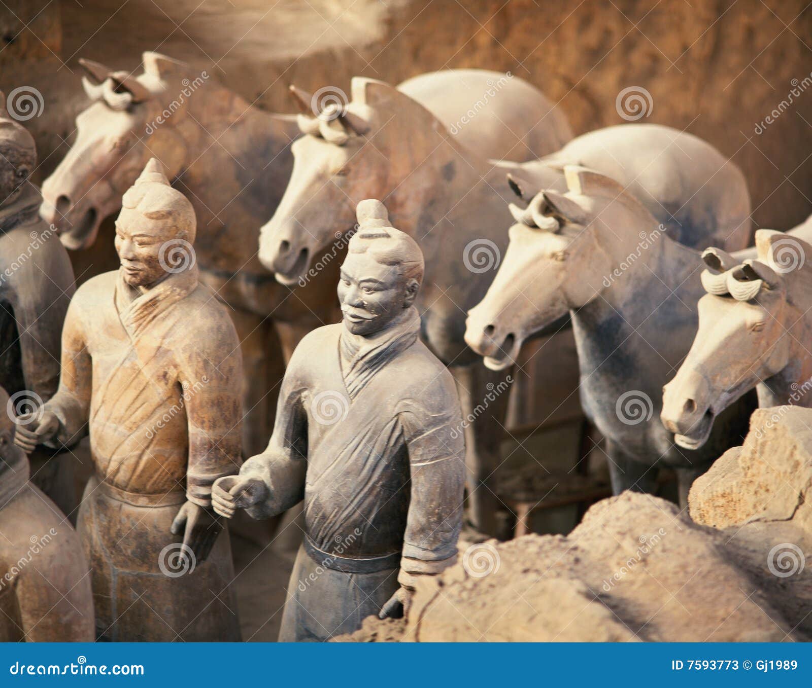 terra cotta warrior of shanxi china