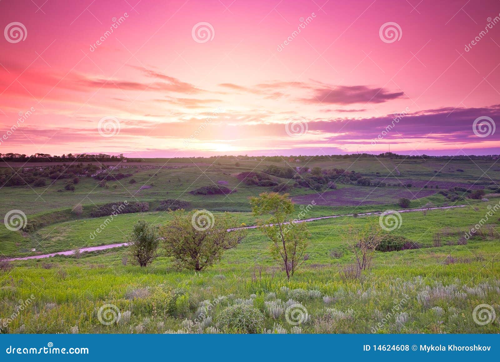 Terra verde foto de stock. Imagem de nascente, mola, grama 14624608