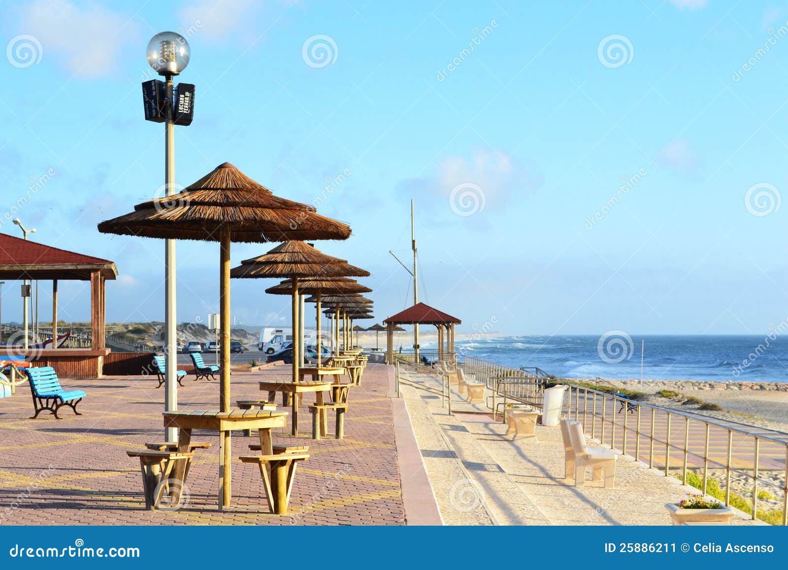 terrace on praia da gala beach