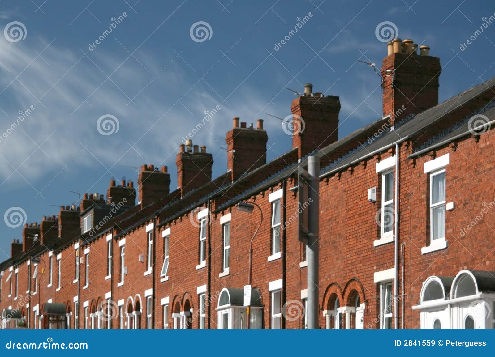 terraced houses