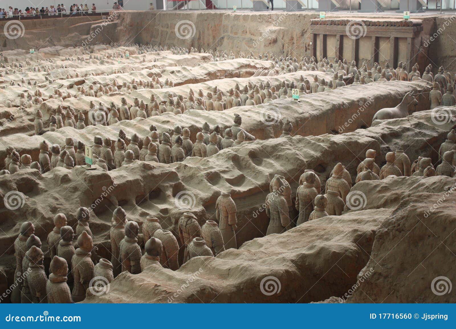 Terracotta Warriors Museum, Xian Editorial Image Image of characters