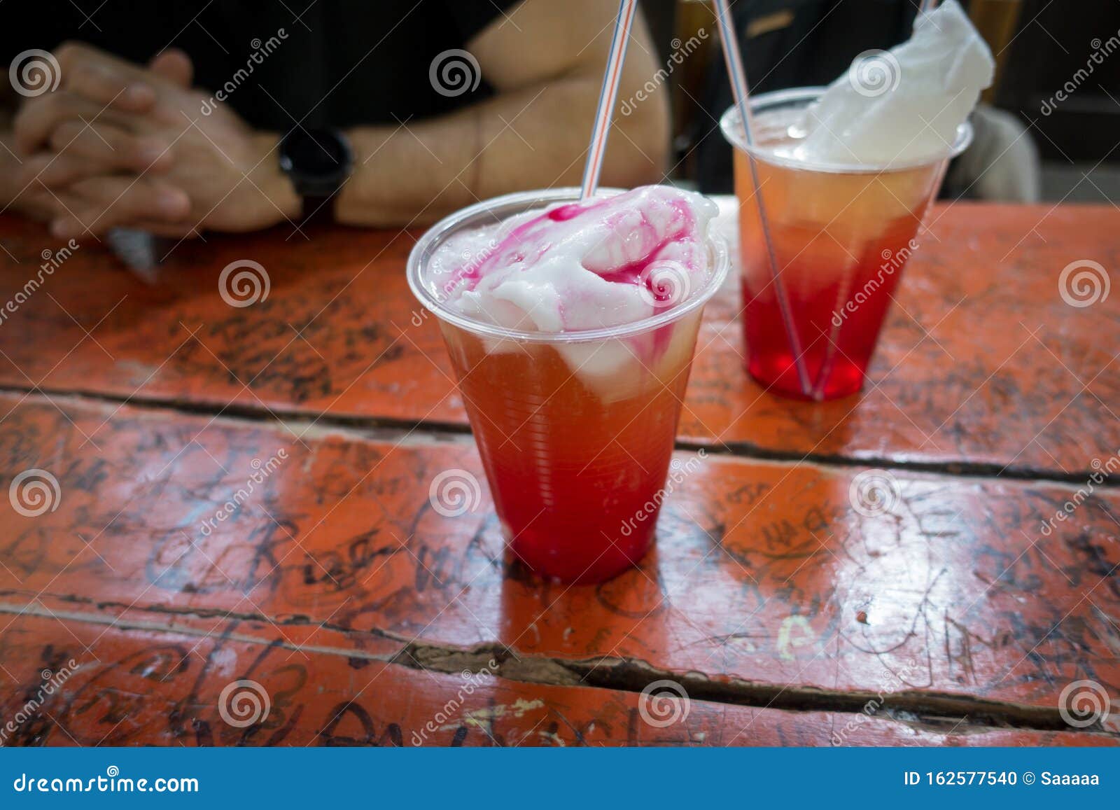 terremoto, the classic drink in santiago de chile