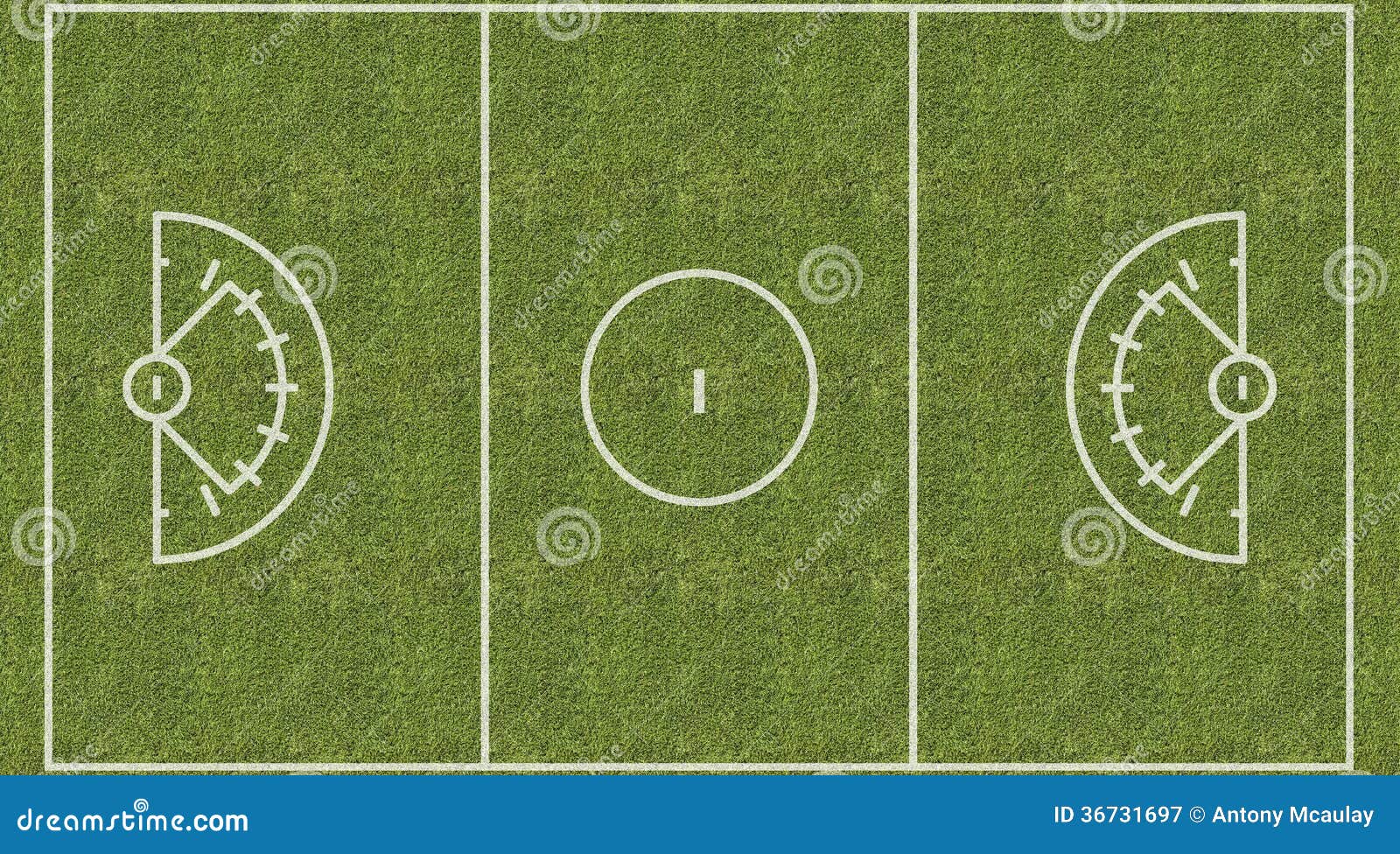 Terreno De Juego Para Mujer De LaCrosse Stock de ilustración