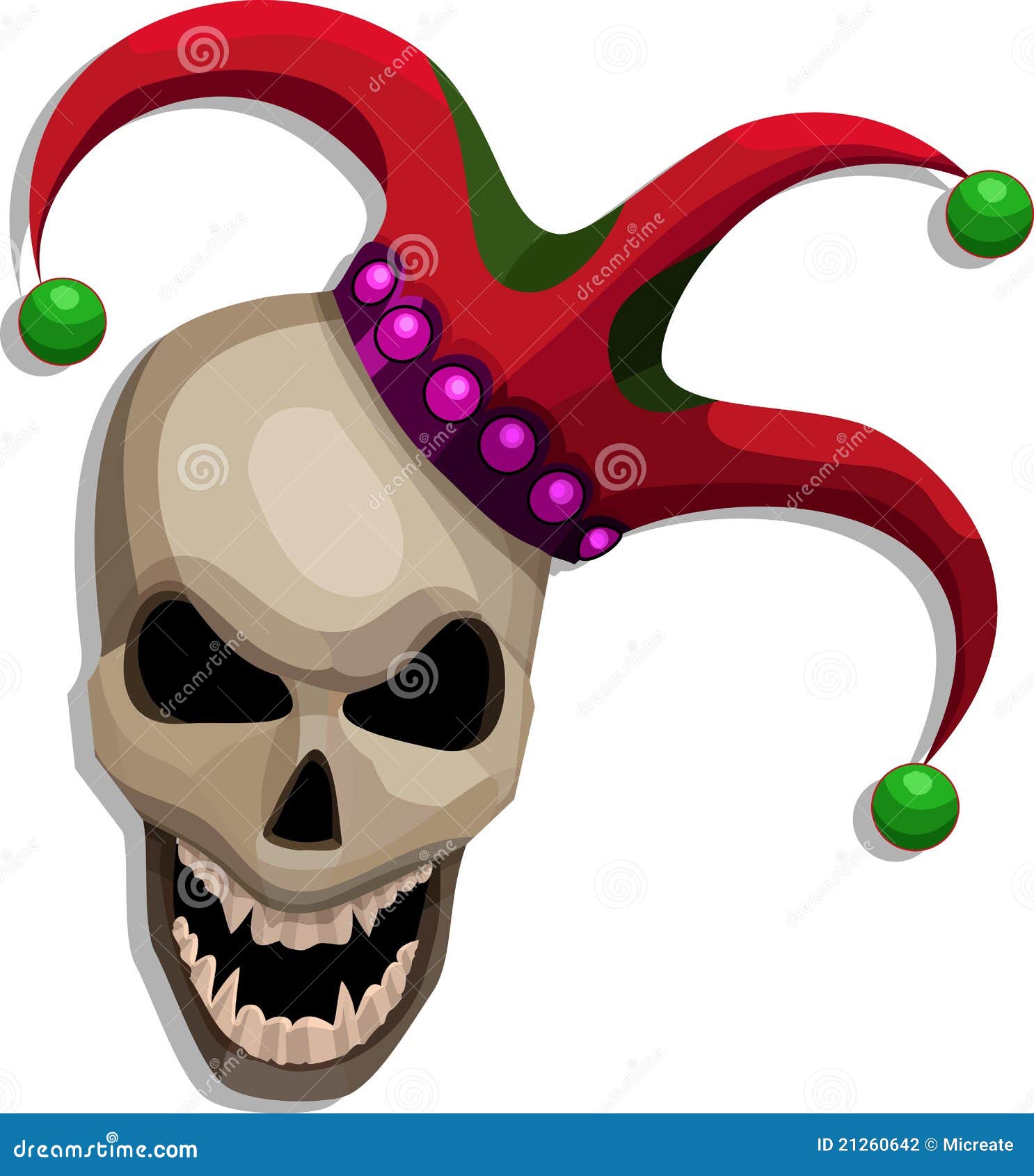 Terrify skull stock vector. Illustration of exciting - 21260642