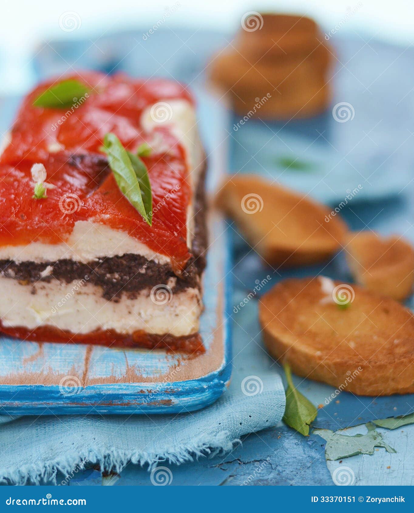 Terrine do queijo imagem de stock. Imagem de fresco, italiano 33370151