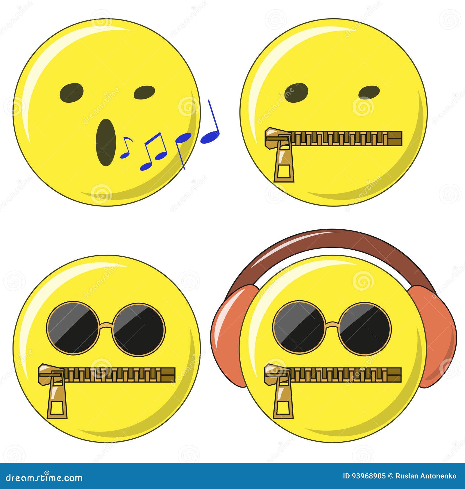 Terror smile stock vector. Illustration of logo, internet - 93968905