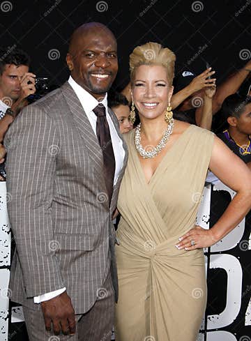Terry Crews and Wife Rebecca-King Crews Editorial Stock Photo - Image