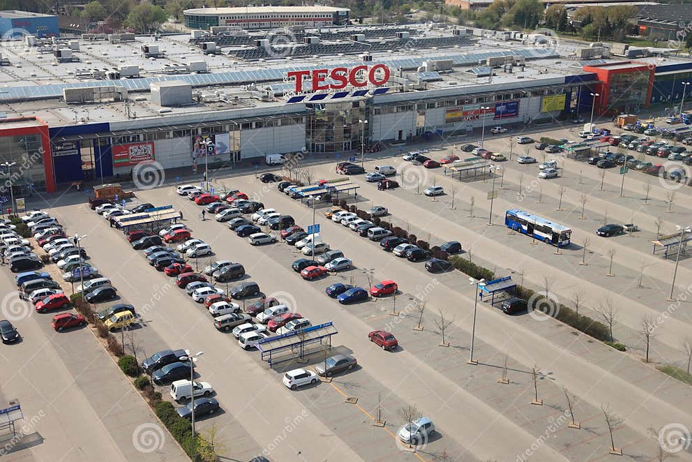 Tesco editorial stock image. Image of hypermarket, shopping 30838519