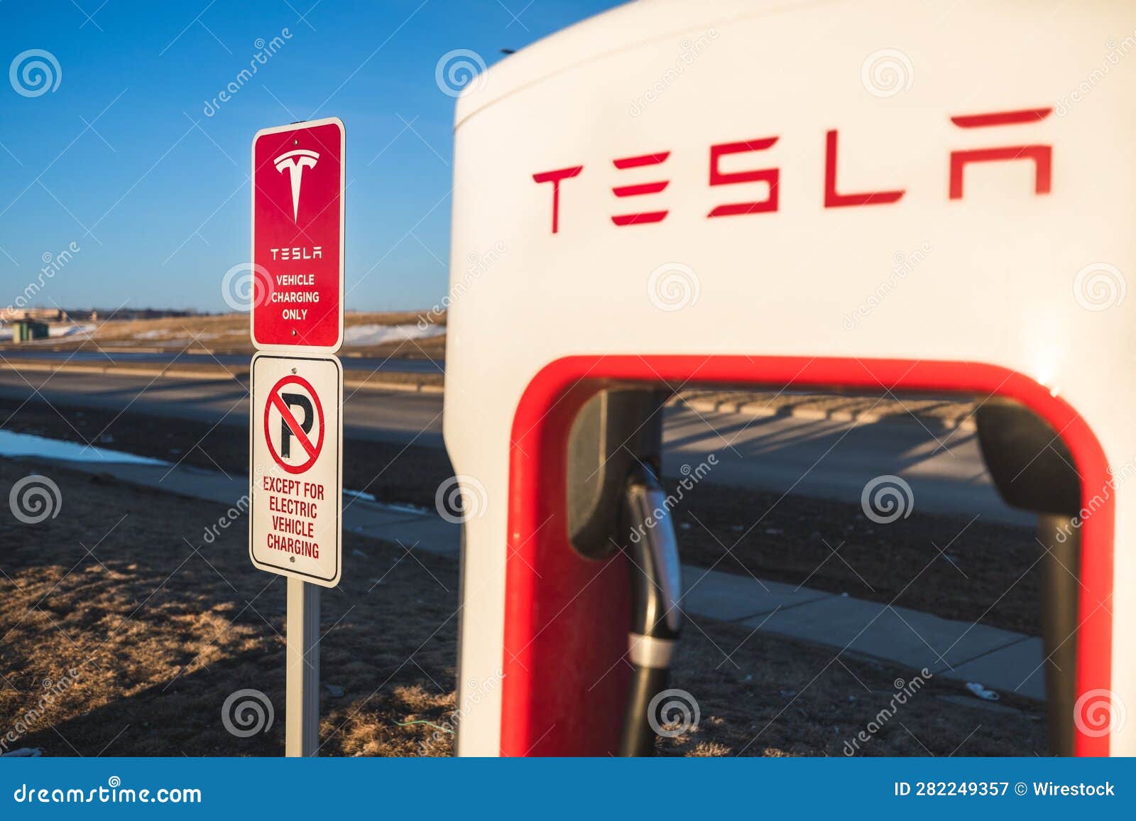 The Tesla Charging Stations Editorial Photography Image of lithium