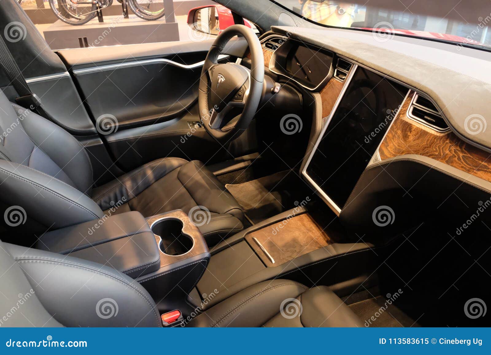 Tesla Model X Electric Car Editorial Image Image Of