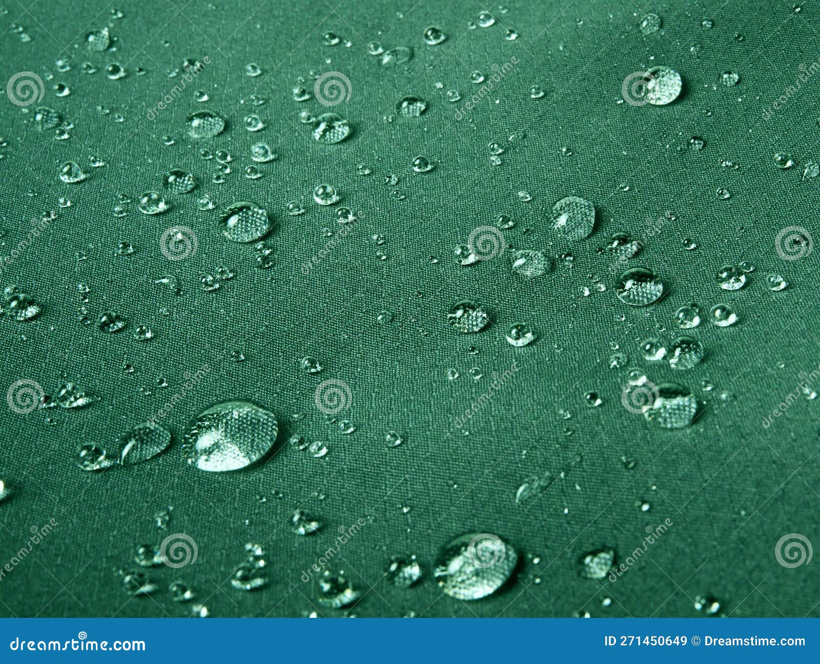 Tessuto Impermeabile Tecnologico E Stoffa Respirabile Con Gocce Di Pioggia  Immagine Stock - Immagine di autunno, macro: 271450649