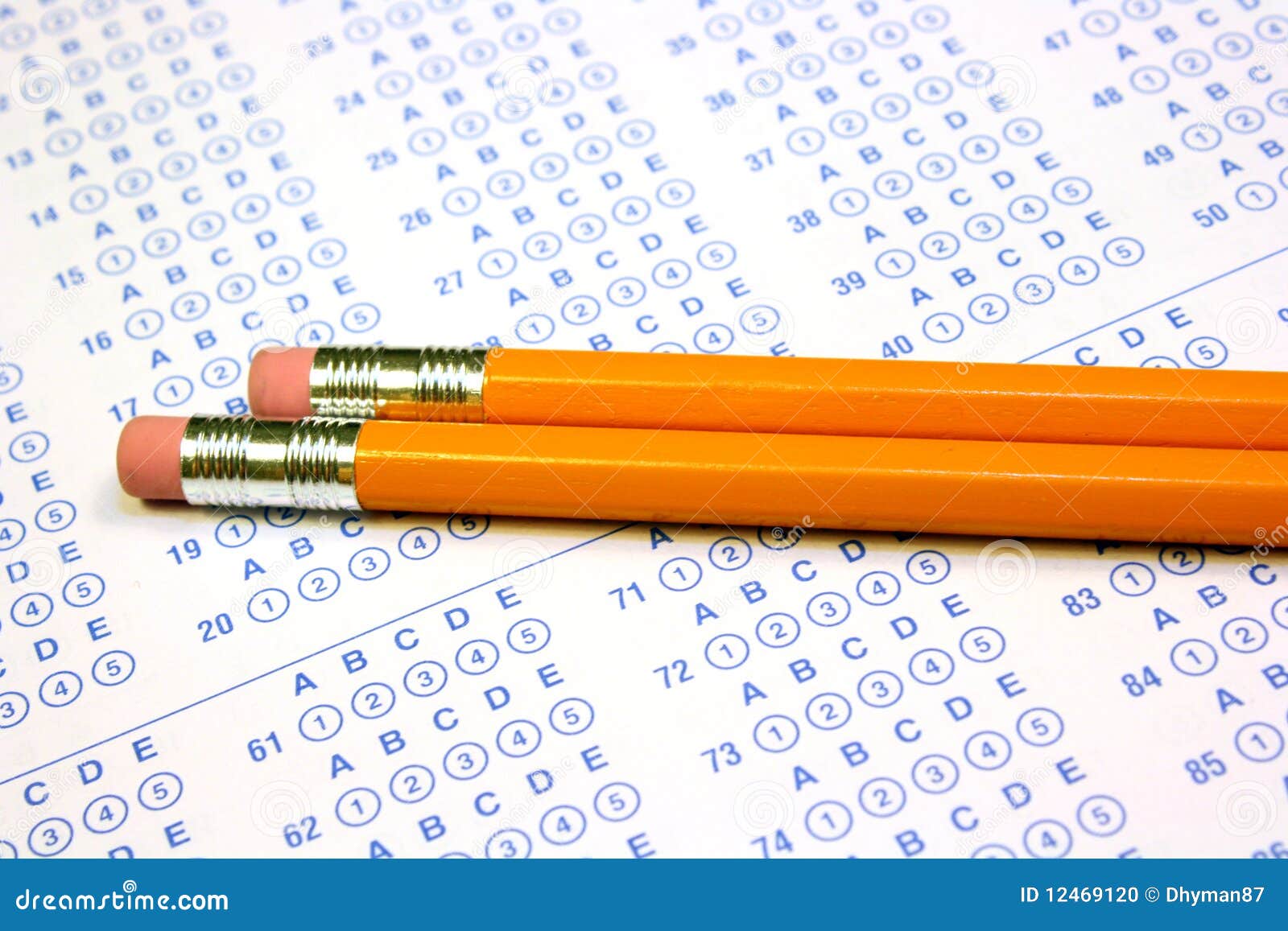Test taking materials stock photo. Image of test, examination 12469120