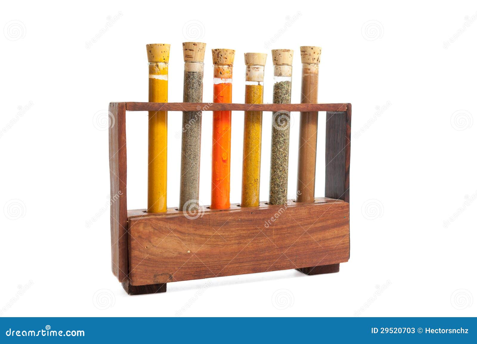 Test Tubes with Cooking Spices Stock Image Image of cooking, stand