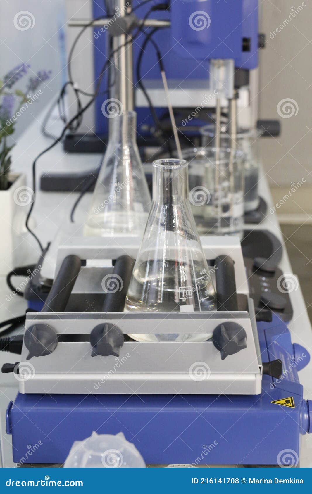 Test Tubes and Flasks - Laboratory Glassware. Chemical Laboratory ...