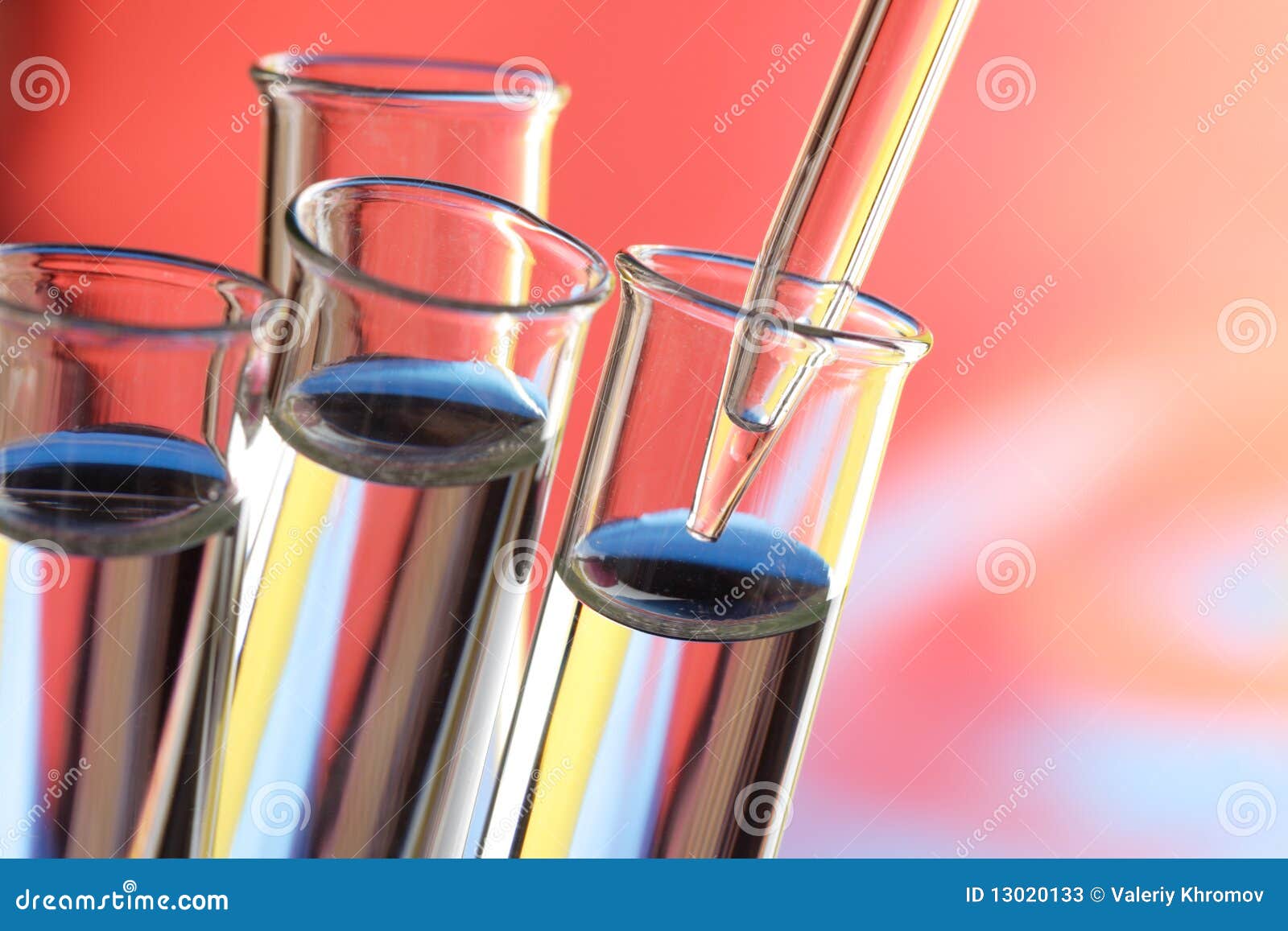 Test tubes and pipette stock image. Image of macro, culture 13020133