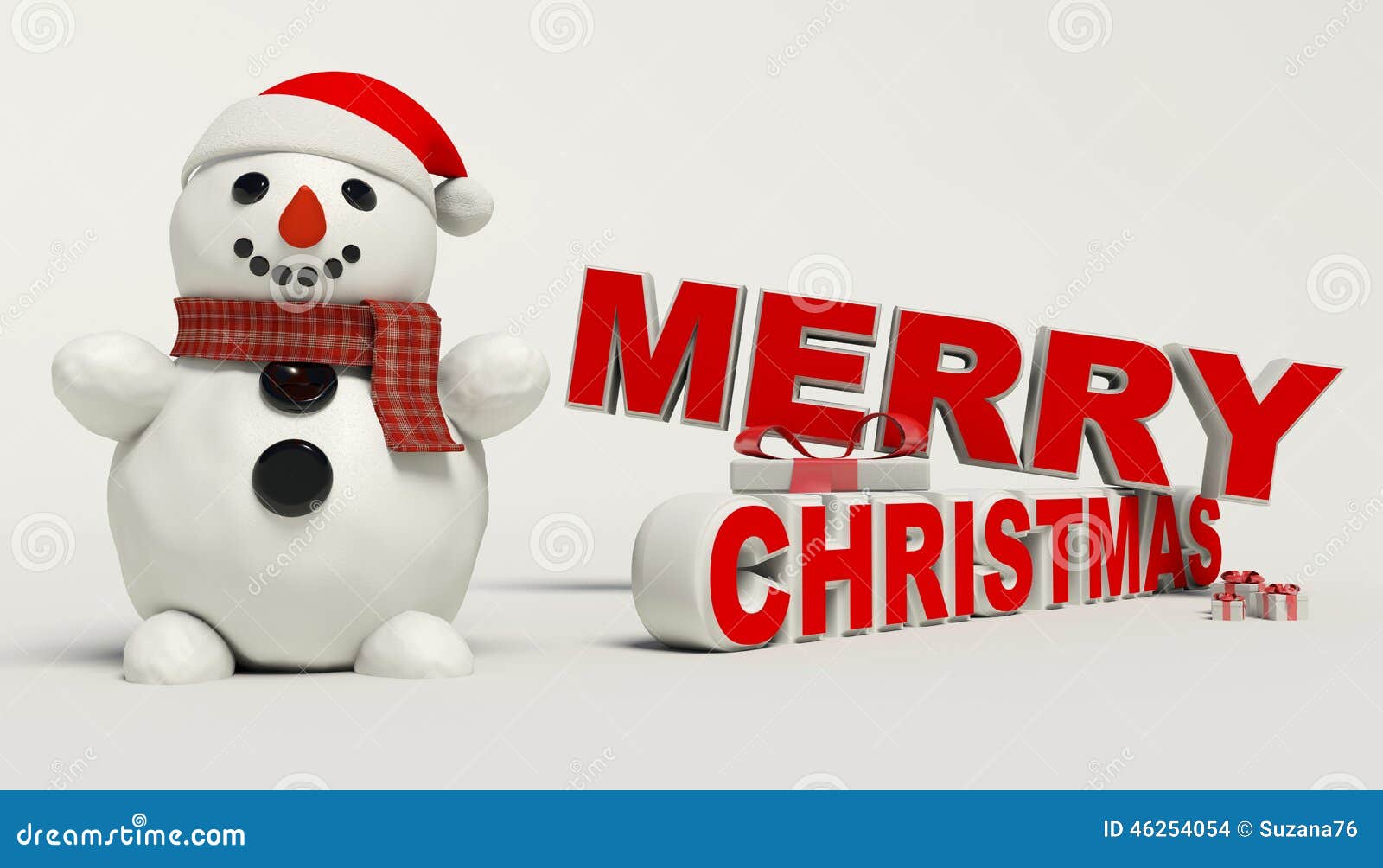 Buon Natale 3d.Testo Di Buon Natale 3d Pupazzo Di Neve Slitta Ed Alta Risoluzione Del Regalo Illustrazione Di Stock Illustrazione Di Celebri Oggetto 46254054