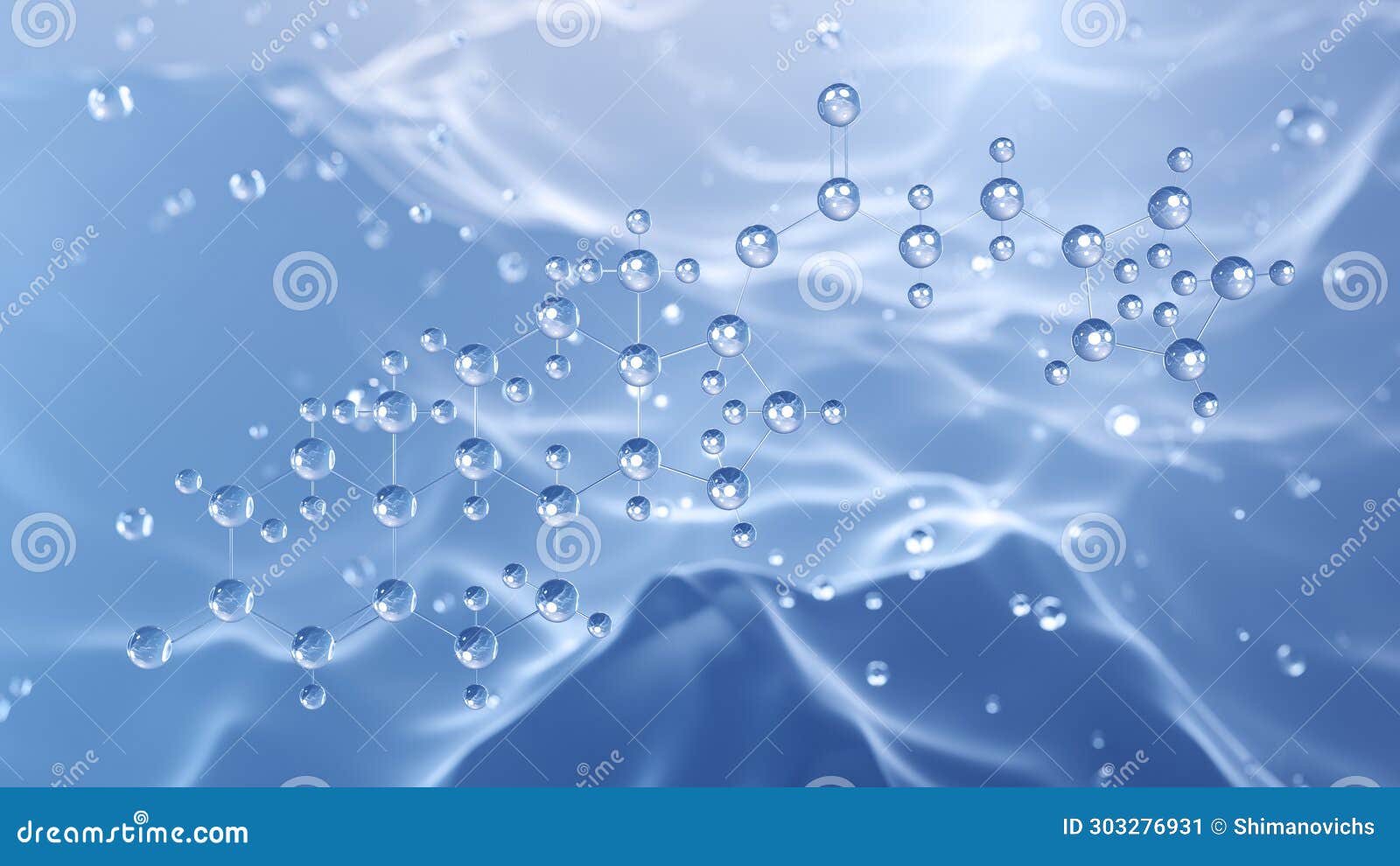 Testosterone Cypionate Molecular Structure, 3d Model Molecule, Depo