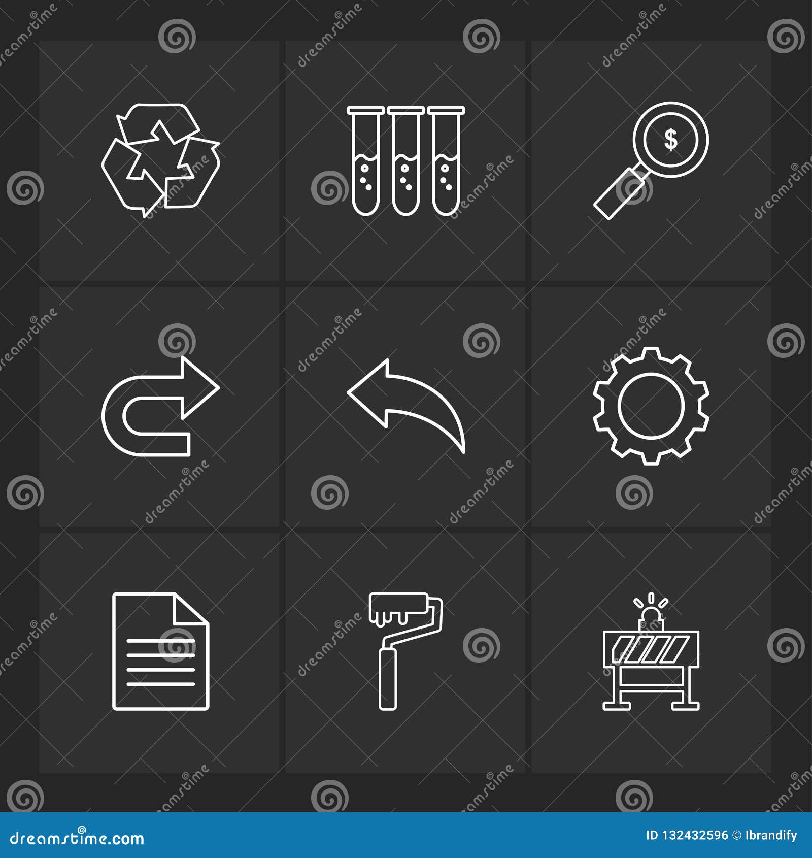 testtube , dollar, search , forword , next , back , setting , g