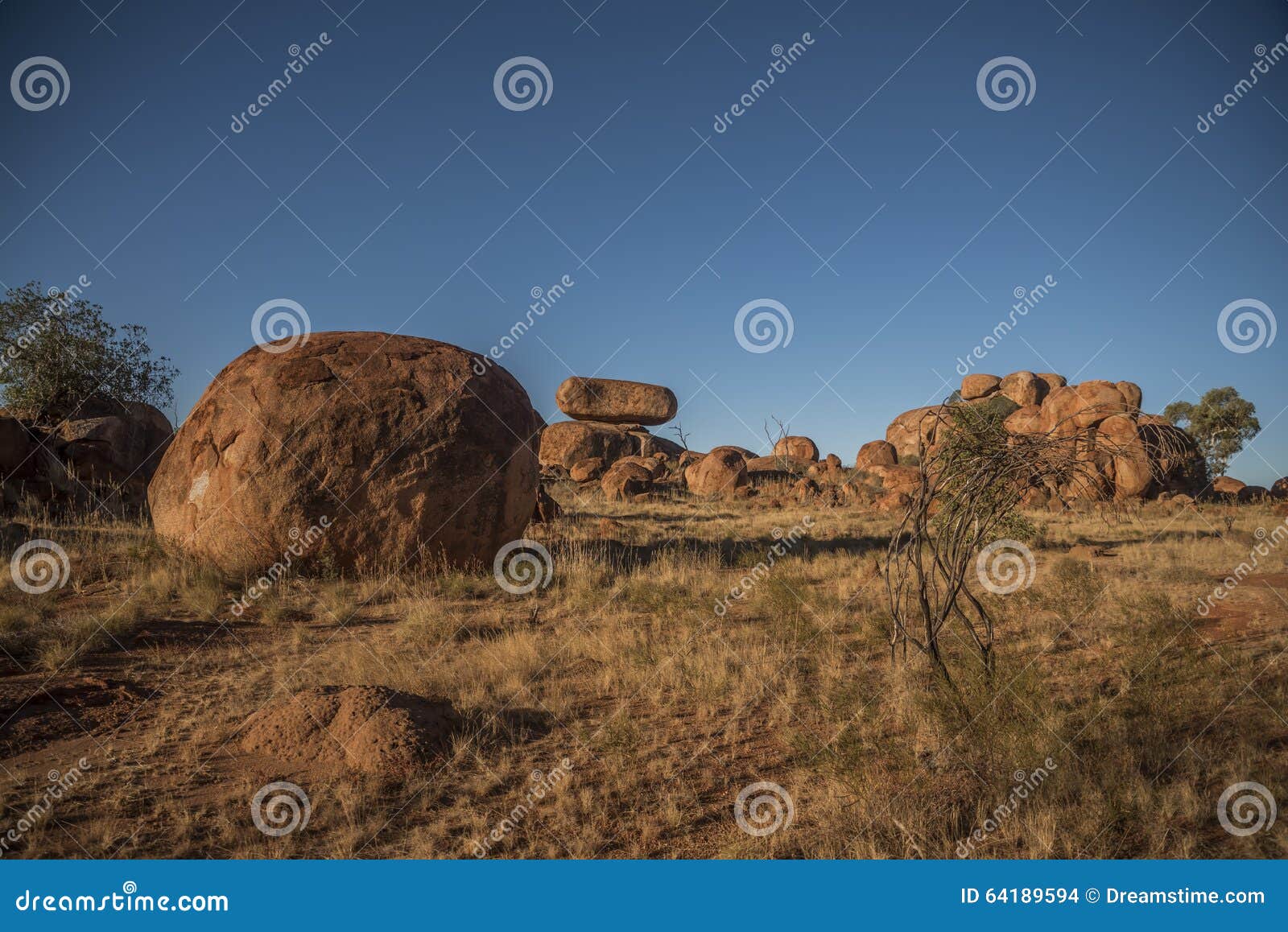 Teufel marmort Australien. Teufel marmort Felsen Australierhinterland