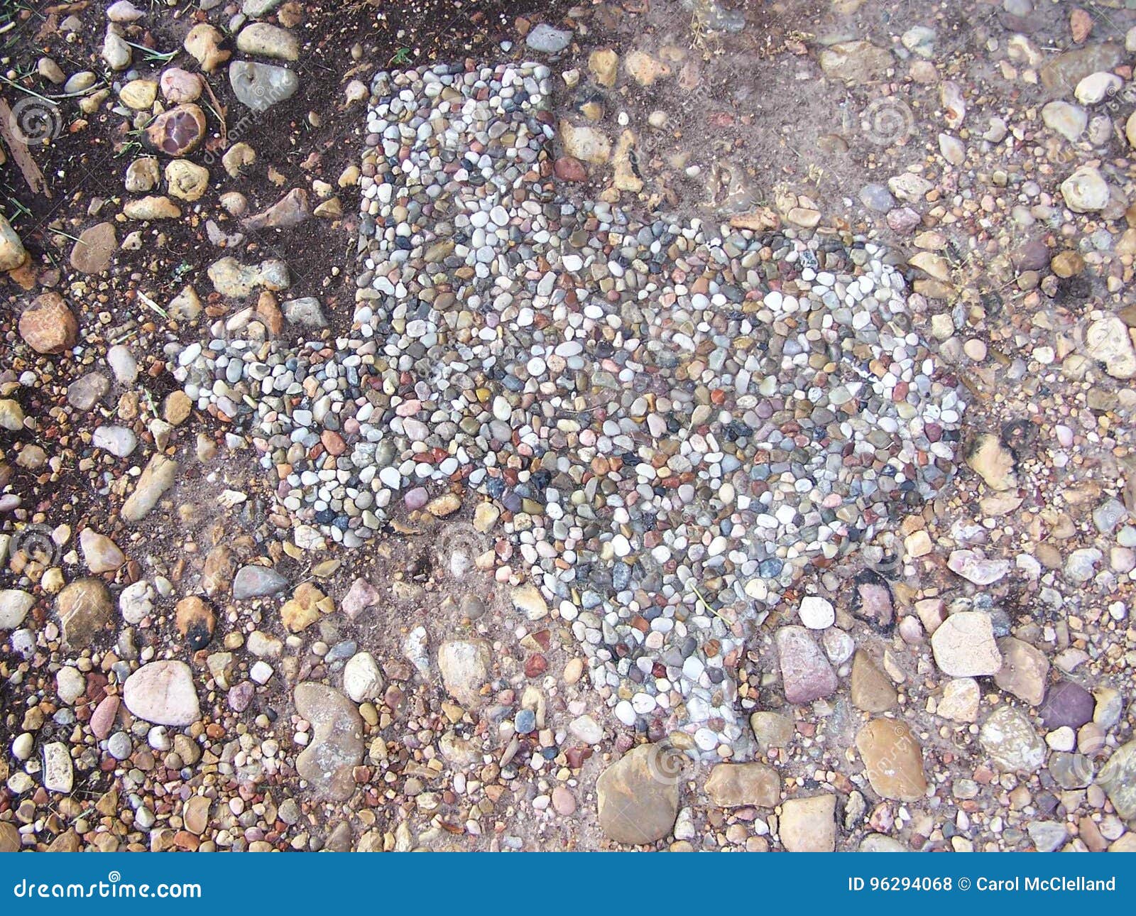 Texas Gravel Stone stock photo. Image of texas, outside 96294068