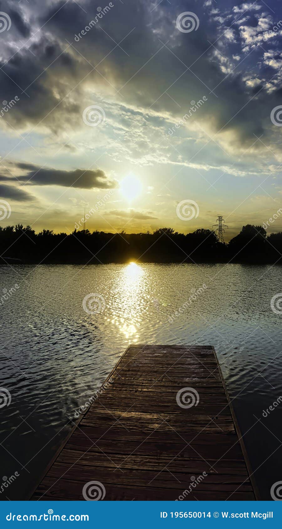 Texas Lake at Sundown stock photo. Image of majestic 195650014