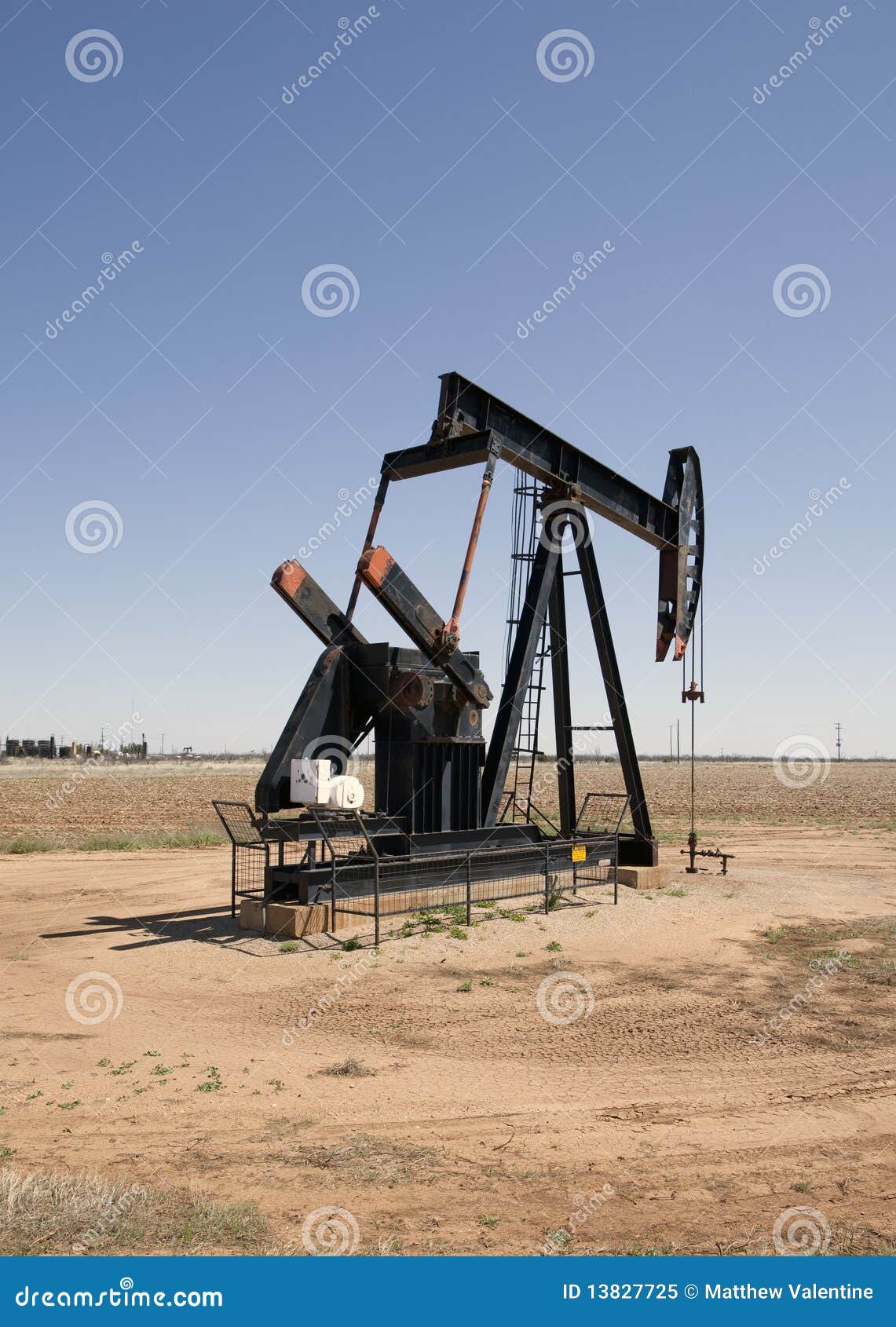 Texas Oil Pump stock image. Image of petroleum, pumping 13827725