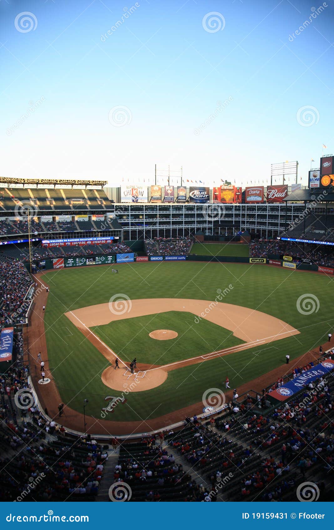 Texas Rangers Ballpark in Arlington Editorial Photo - Image of