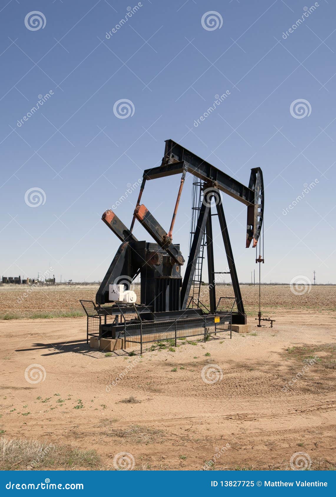 Texas-Schmieröl-Pumpe stockbild. Bild von erdöl, pumpe - 13827725