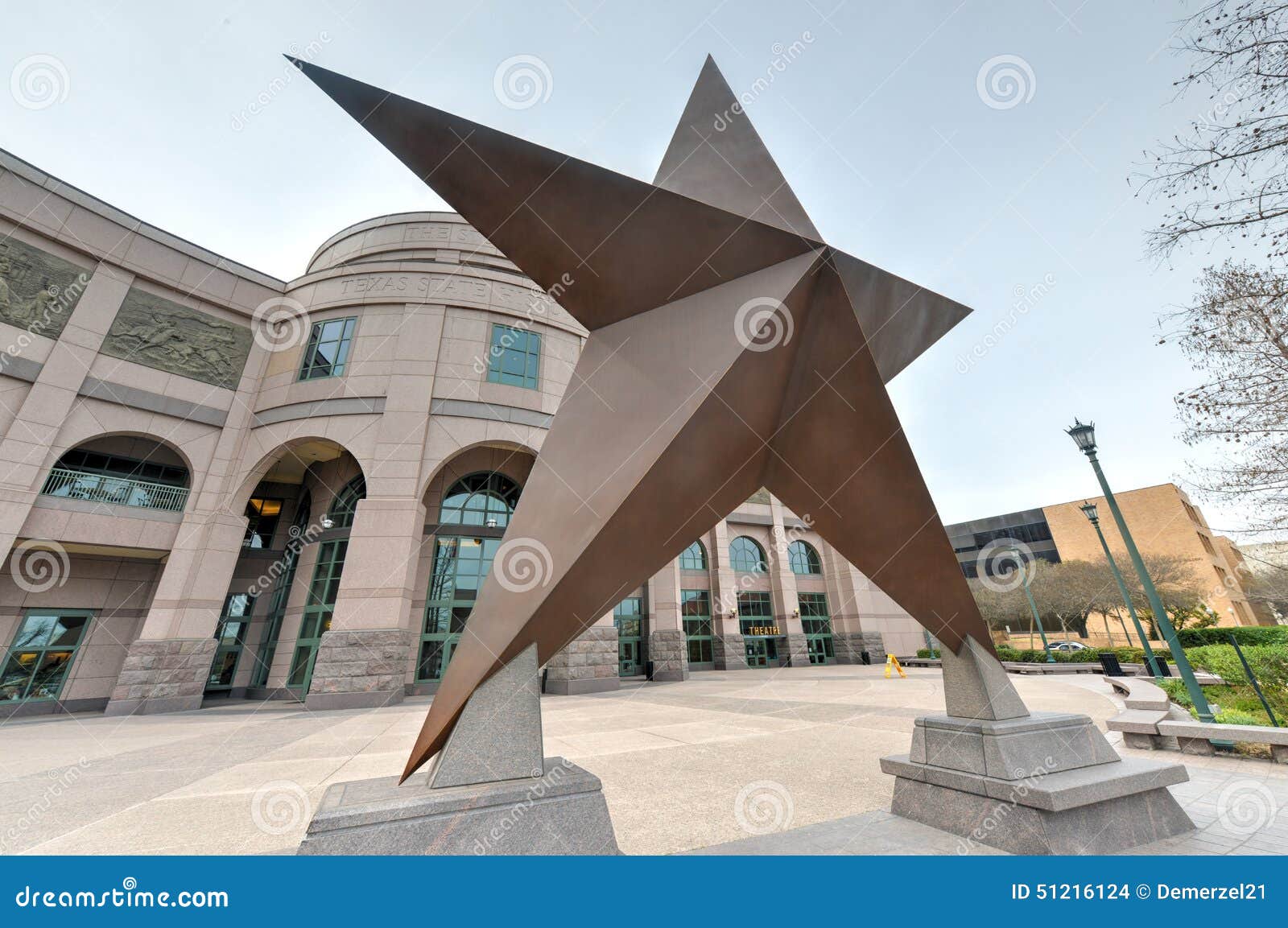 Texas Star stock photo. Image of landmark, museum, education 51216124