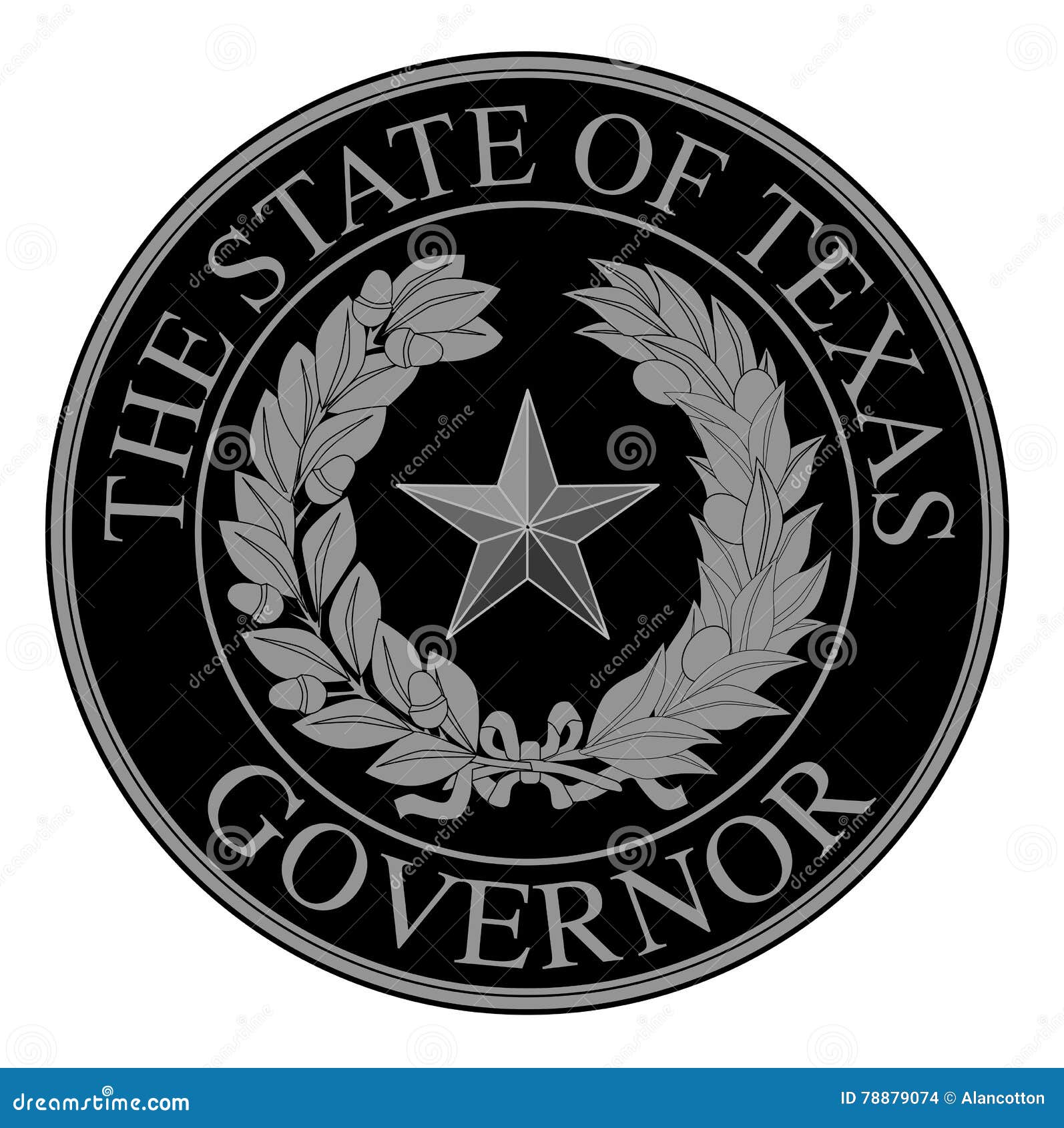 texas state governor seal