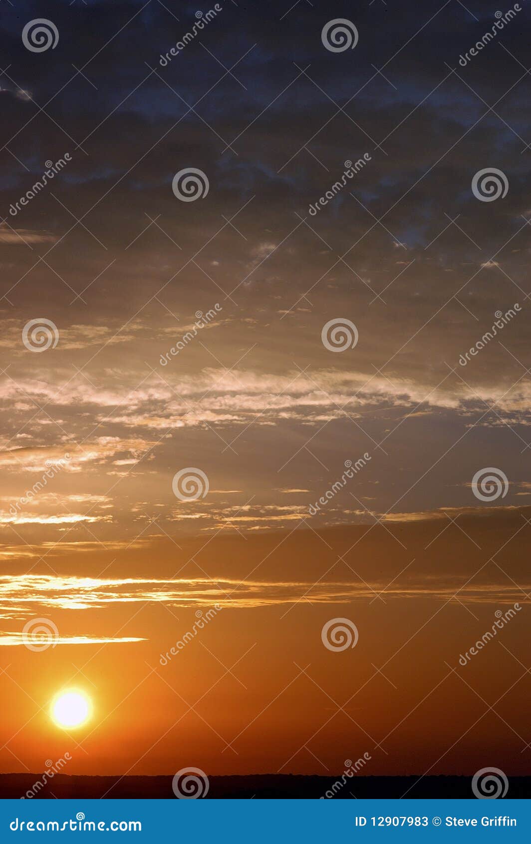 Texas Sunrise stock image. Image of sunrise, silhouette 12907983