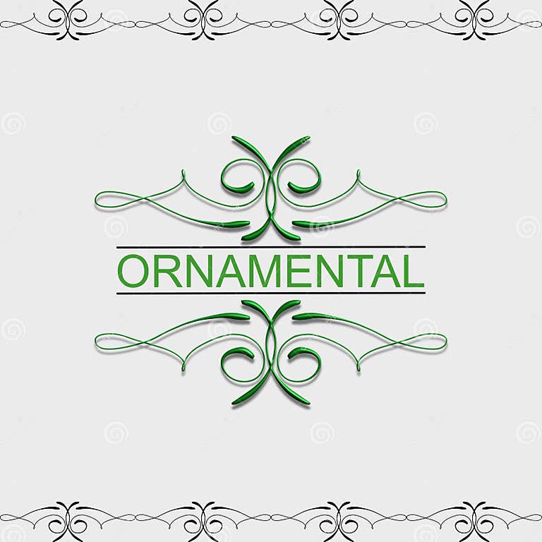 Text Border, Ornate Frame, and Can for Border in the Form of Vector
