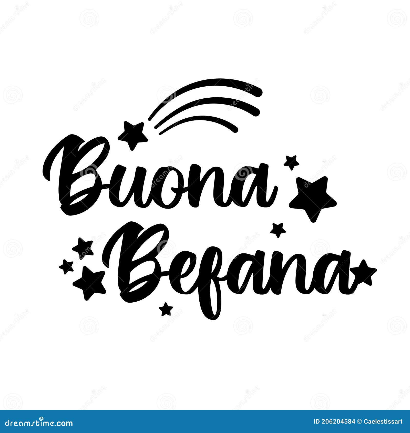 buona befana - tradução para italiano - feliz befana - letras decoradas com  estrelas e símbolos de cometa. bruxa fofa befana tradição natal epifania  personagem na itália voando em vassoura 4363710 Vetor no Vecteezy