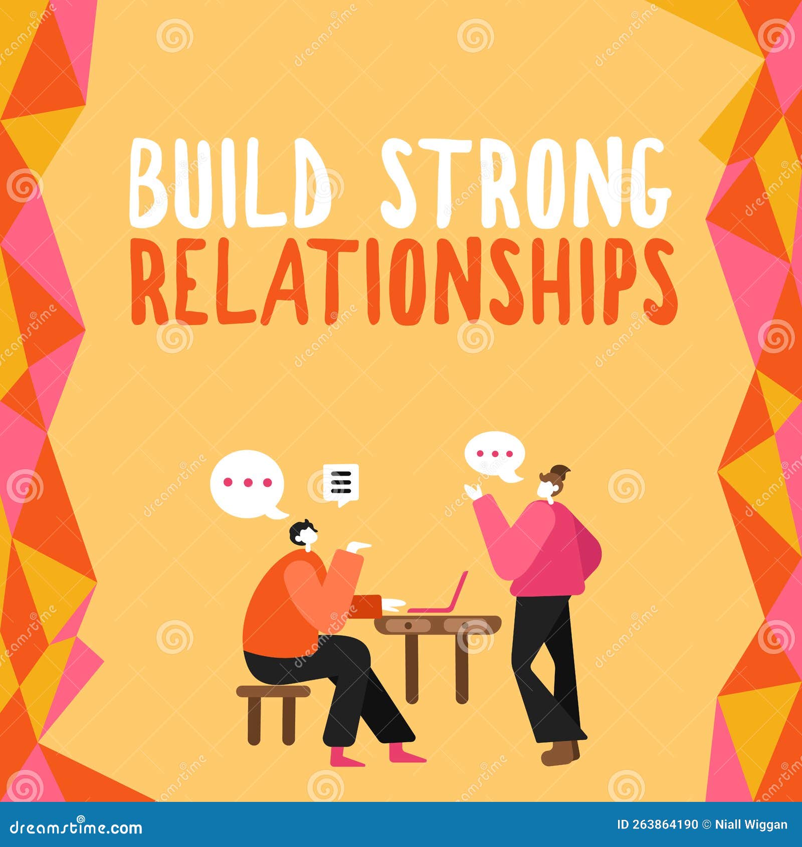 text caption presenting build strong relationships. internet concept good service for great customer reviews