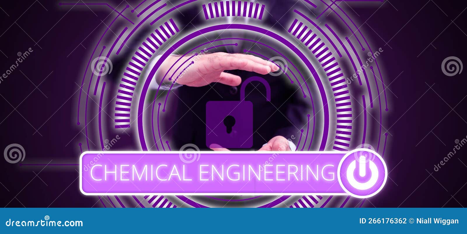 Text Caption Presenting Chemical Engineering. Concept Meaning