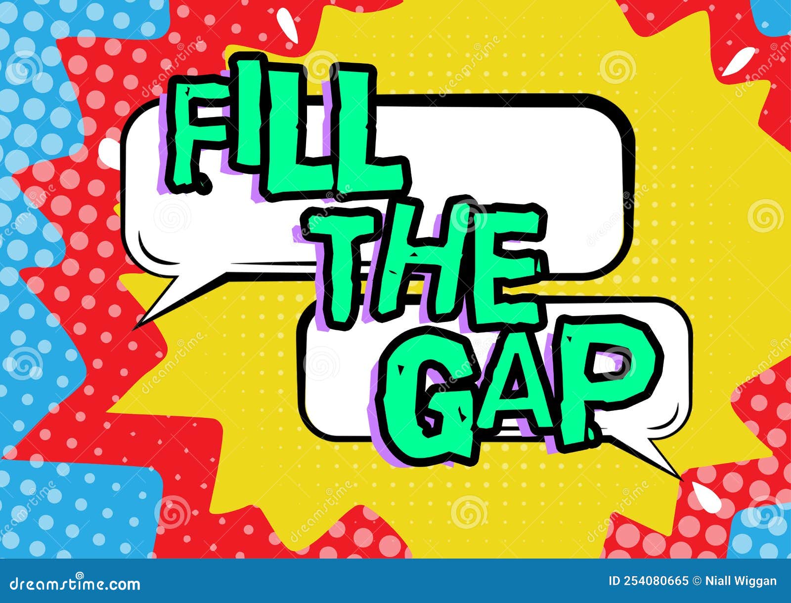 Writing Displaying Text Fill the Gap. Conceptual Photo Put he Missing